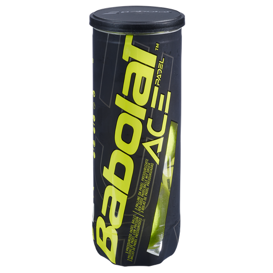 Tube de 3 balles de padel Babolat Ace