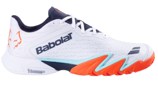 Chaussures de padel Homme Babolat Premura 3 Lebron Blanc/Orange
