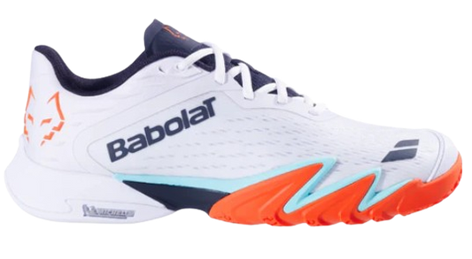 Chaussures de padel Homme Babolat Premura 3 Lebron Blanc/Orange
