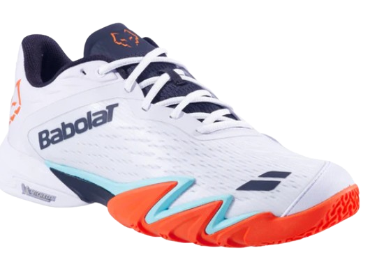 Chaussures de padel Homme Babolat Premura 3 Lebron Blanc/Orange