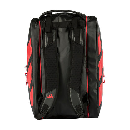Sac de padel Adidas Multigame noir et rouge Ale Galán 2026 - vue 3