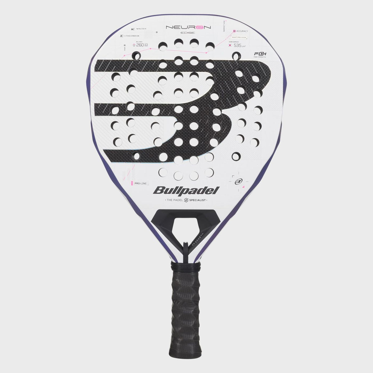 Raquette de padel Bullpadel Neuron 02 Edge 27 - profil